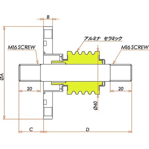 中電流 ステンレス 電極 10kV−73