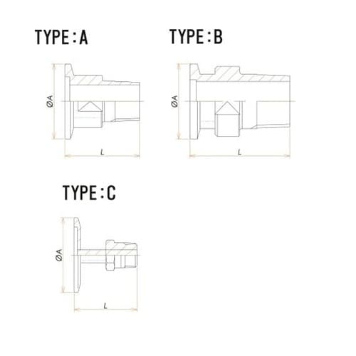 NW25+3/4インチ テーパーおすねじ