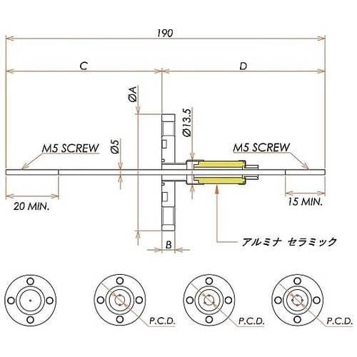 高電流 5kV−110A Niめっき 1