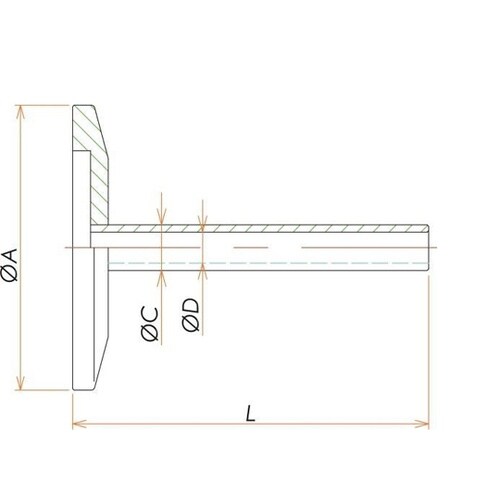 NW25+12mm チューブアダプタ N