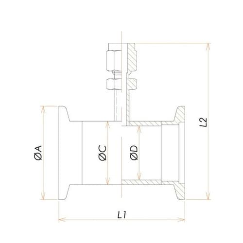 NW25ニップル+3/8インチおすVCR