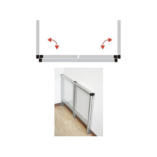 パーテーションスタンド三面450X900