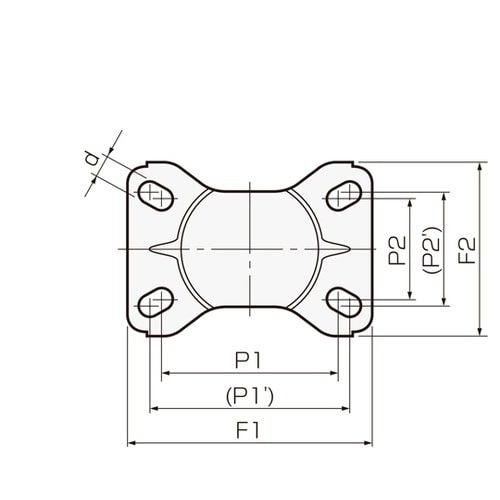 ゴールドキャスター スチールモデル 中軽