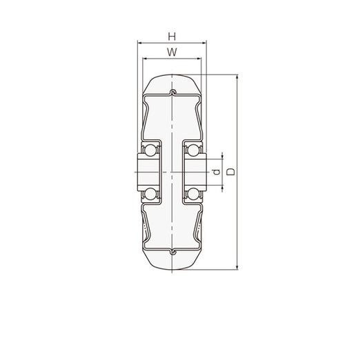 ゴールドキャスター Wシリーズ用 中荷重
