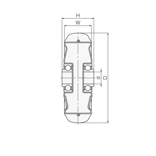 ゴールドキャスター Wシリーズ用 中荷重