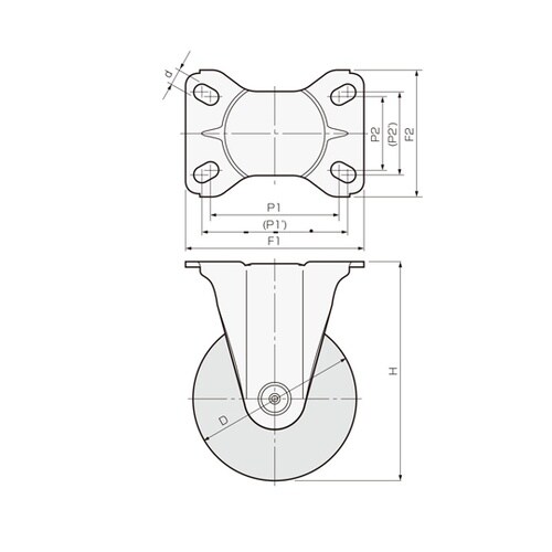 ゴールドキャスター ステンレスモデル 中