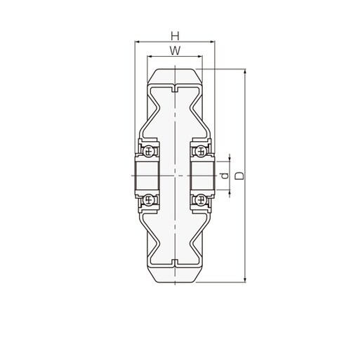 ゴールドキャスター Wシリーズ用 中荷重