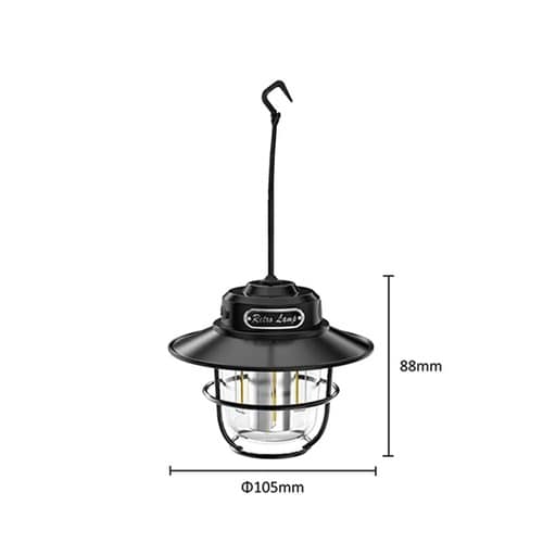 充電式LEDキャンプライト 色温度の切替