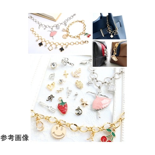 バッグチャーム用チェーン シルバー 19