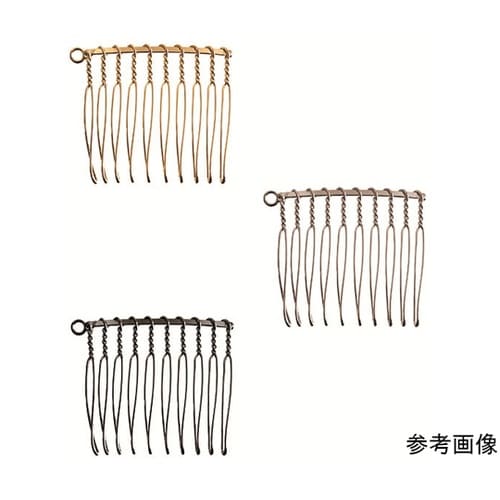 左カン付コーム 10本足 ブラックニッケ