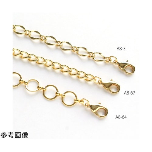 バッグチャーム用チェーン ゴールド 全長