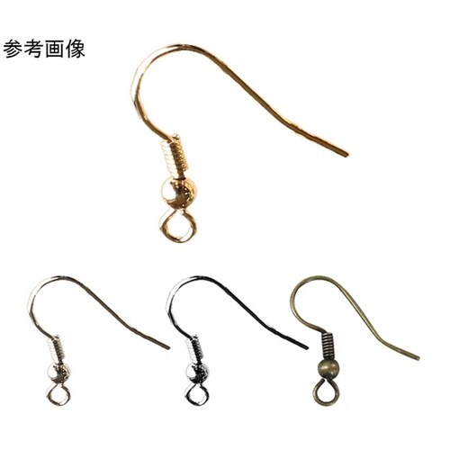 カン付き釣針ピアス 5組入 W2×H2m