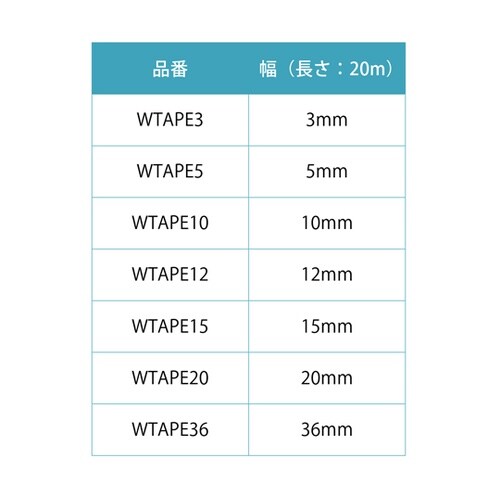 両面テープ Wテープ 15mm×20m