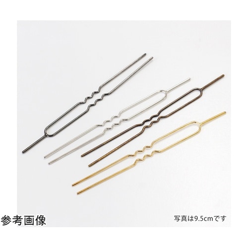 かんざし シルバー 全長9.5cm 2本