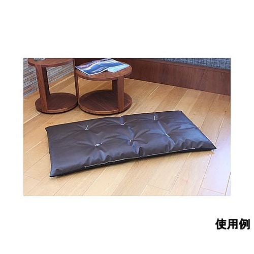 長座布団 直入 レザー DBR KL−1
