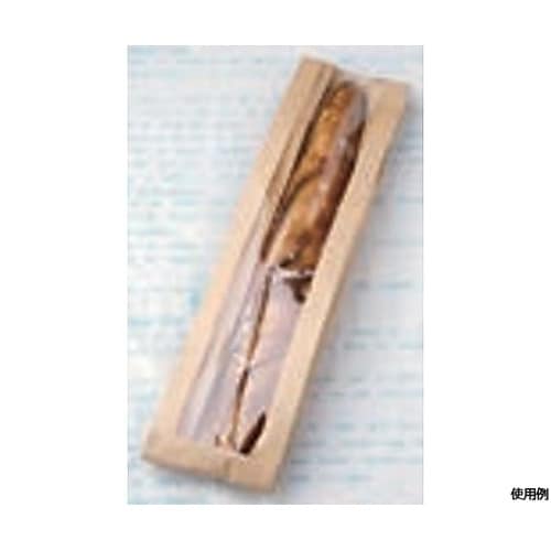 フランスパン袋 無地 フェネット茶 No