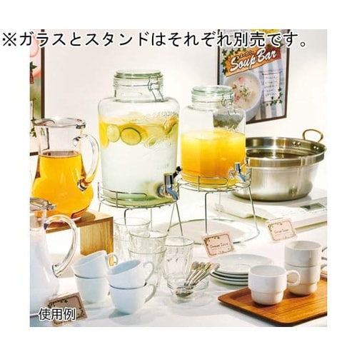 ガラス ドリンクサーバー 6リットル 5