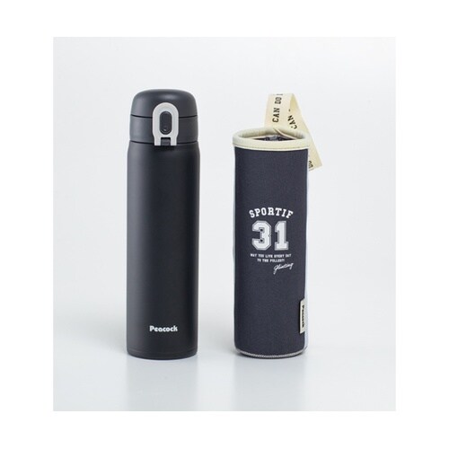 スクリューマグボトル 0.5L ブラック