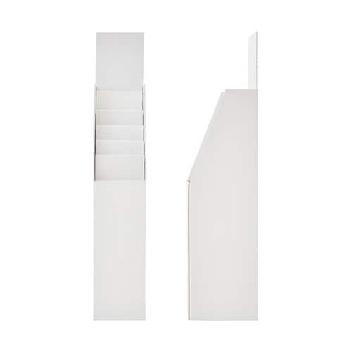 ダンクルカタログスタンドA4 5段 ホワ