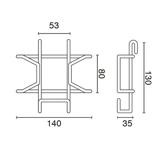 ネット用ポストカード入れ (5個入) 4