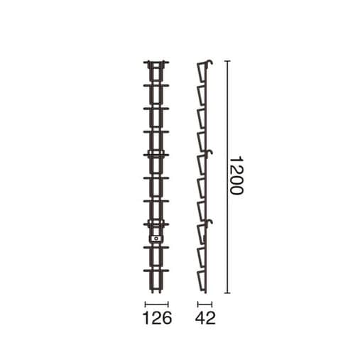 ネット用カード入れ 白(ポストカード)