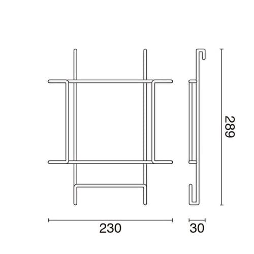ネット用A4カタログスタンド (5個入)