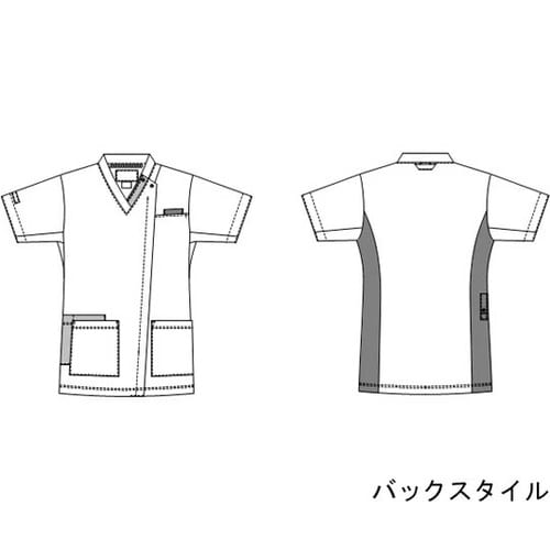 男女兼用スクラブ Tネイビー MB LX