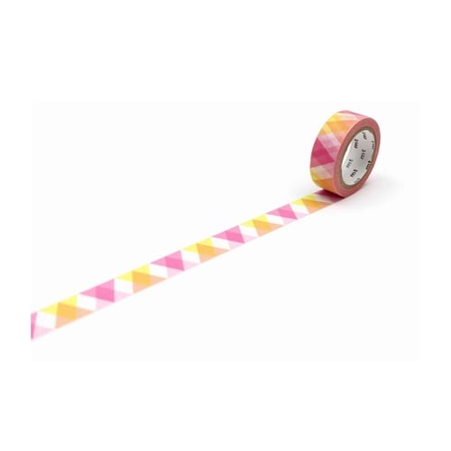 マスキングテープ 三角とダイヤ 幅15m