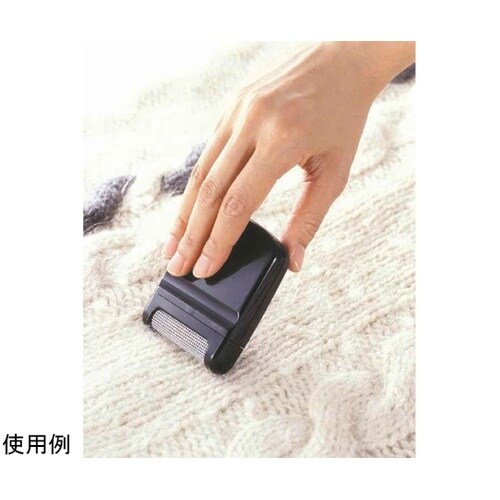 毛玉取り 電池不要 ブラック KO−01