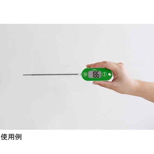 料理用温度計 防水クッキング温度計 グリ