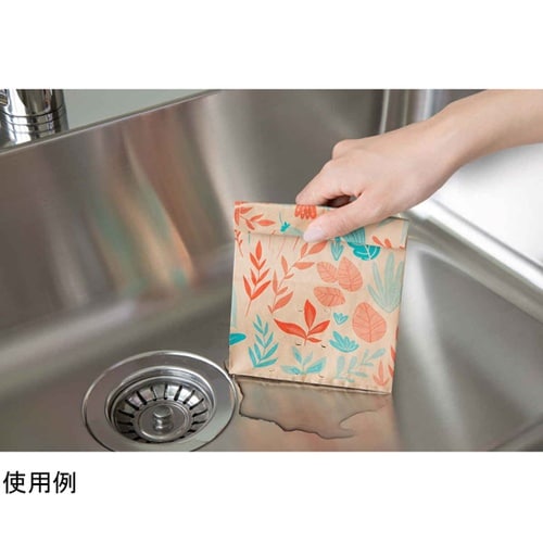 三角コーナー 紙製水切りゴミ袋 20枚入