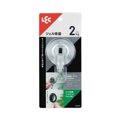 ジェル吸盤 ツールフック 中 耐荷重2k