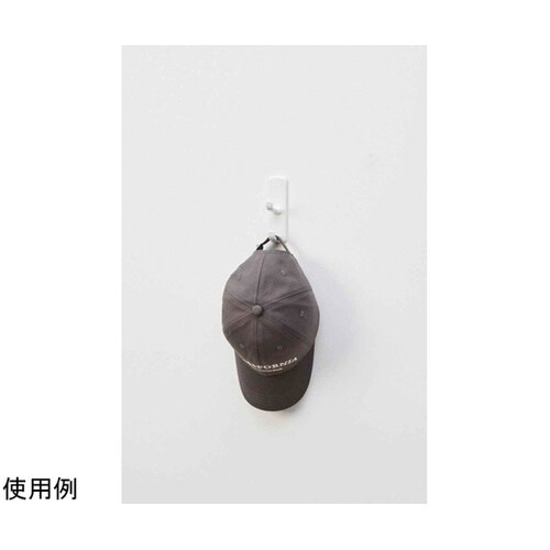 粘着帽子フック シール付き 2個入 耐荷