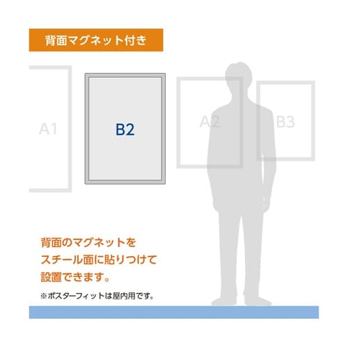 壁面用ポスターフレーム ポスターフィット