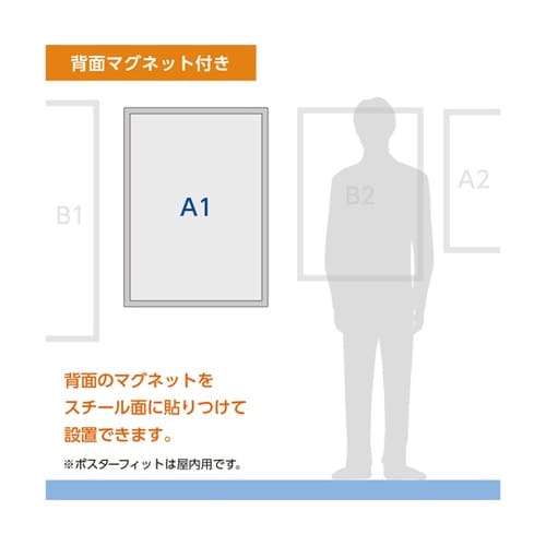 壁面用ポスターフレーム ポスターフィット