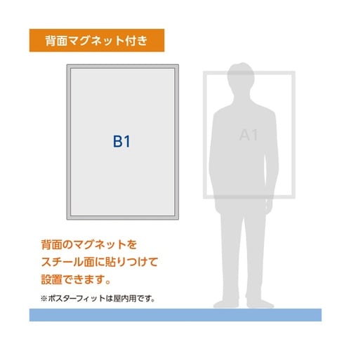 壁面用ポスターフレーム ポスターフィット