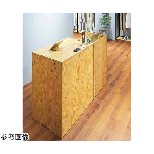 レジ台 幅60cm ラーチ合板 61−8