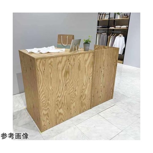 カウンター幅90cm ラーチ合板 61−
