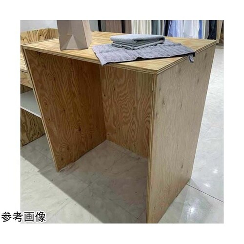 カウンター幅90cm ラーチ合板 61−