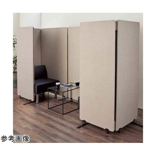 吸音パーティション 3連タイプ ベージュ