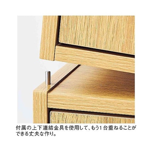 木製簡易ロッカー(ダイヤル錠)幅41×奥