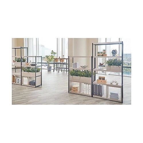 間仕切ラックパーティション本体枠 幅80