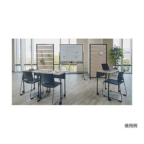 アルミフレームパーティション ルーバー