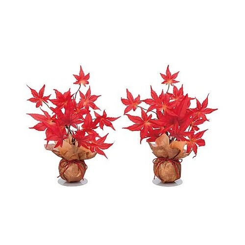紅葉ラップ(造花)1セット(2個入) 5