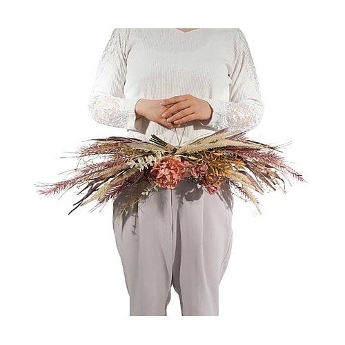 モーヴオータムスワッグ78cm(造花)5