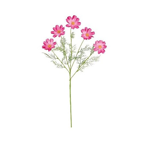 サテンコスモススプレー70cm(造花)ピ