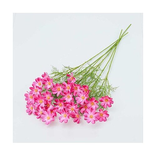 サテンコスモススプレー70cm(造花)ピ