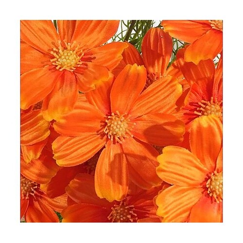 サテンコスモススプレー70cm(造花)オ