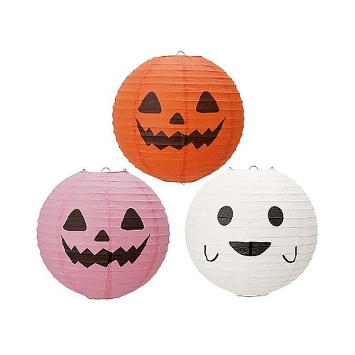 ハロウィン提灯 30cm ゴースト 57