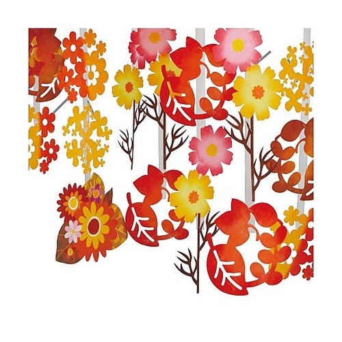 オータムフラワープリーツハンガー 57−